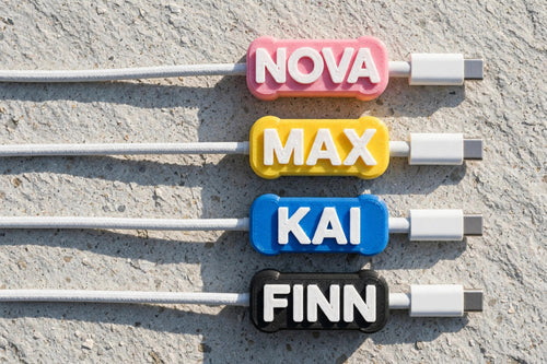 Custom Cable Name Tags