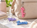 Personalized Name Keychain – Single Colour